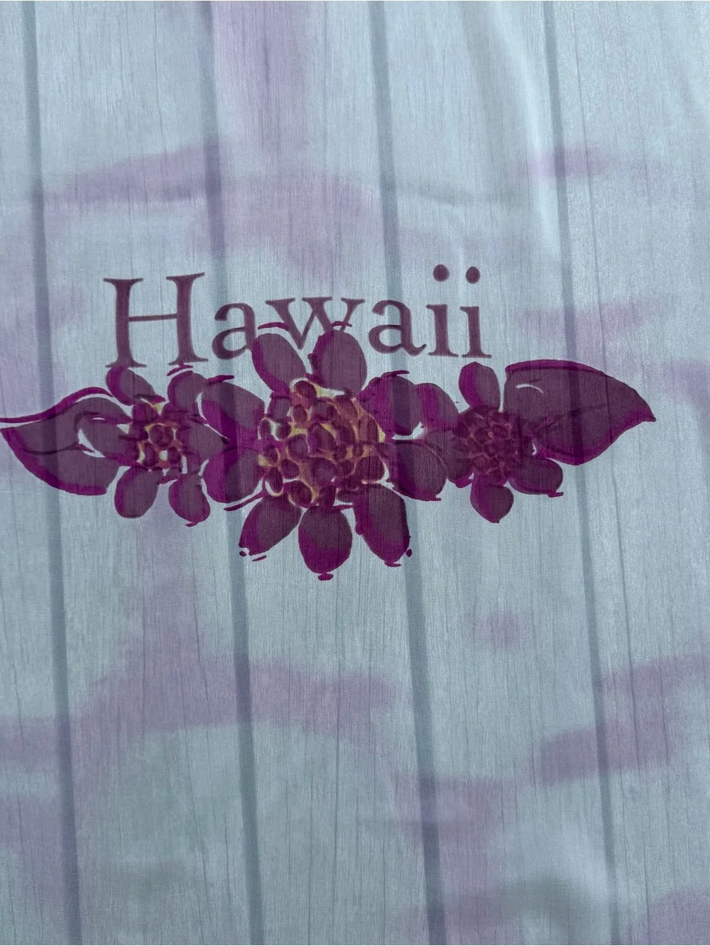 Van Cleaf & Arpels VCA Hawaii Silk  Rare Vintage Scarf Pink Purple